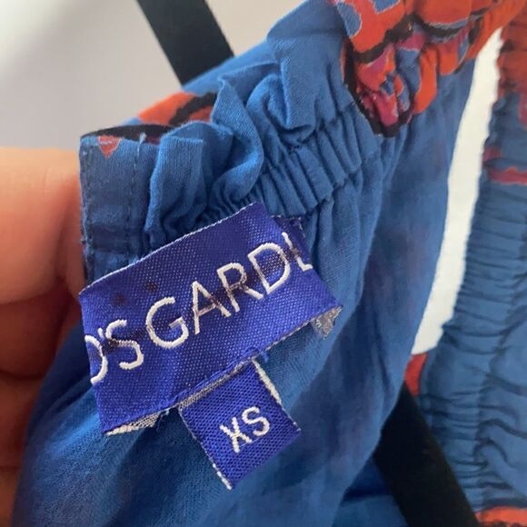 ANTHROPOLOGIE BY RO’S GARDEN VALLEY HALTER TOP MAXI DRESS NEW XS - Picture 8 of 11